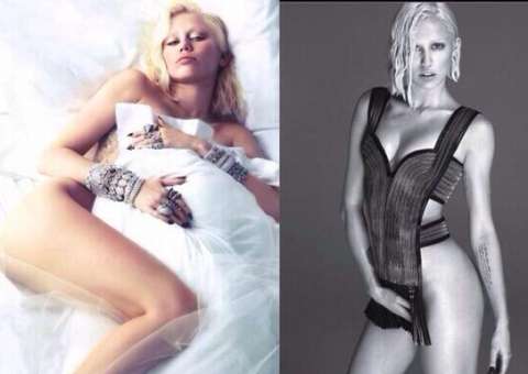   Miley Cyrus aparece irreconhecível em ensaio nu