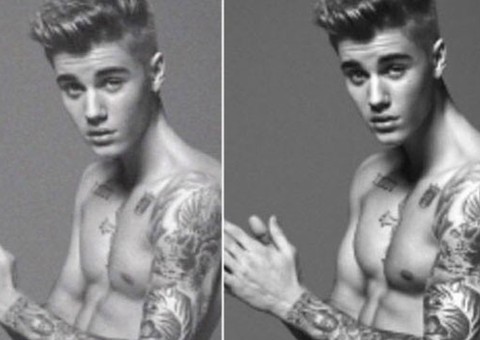 Justin Bieber nega Photoshop em fotos de cueca e ameaça processo