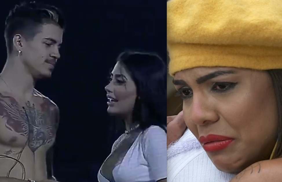 Tays e Biel brigam por Mirella e rapaz desabafa com a funkeira: 'bad Mi'