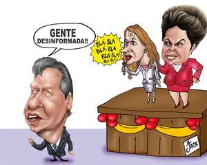 Sumido, Braga reaparece, mas Vanessa  não desce do palanque