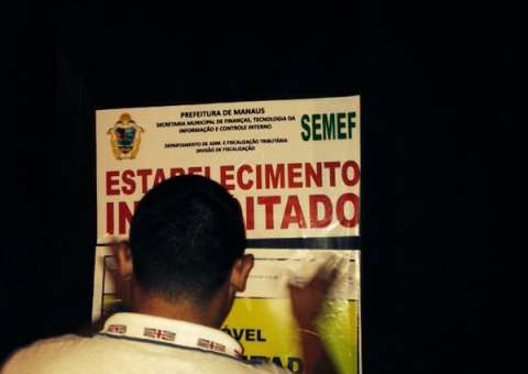 Prefeitura interdita casa noturna no Dom Pedro