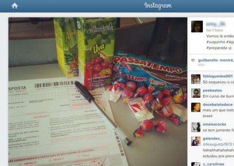 As principais fotos tiradas por candidatos durante prova no ENEM