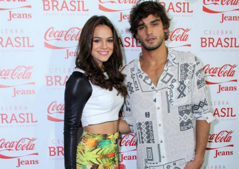 Bruna Marquezine e Marlon Teixeira trocam declarações amor