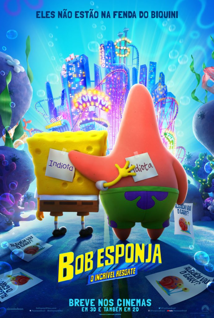Animação ‘Bob Esponja - O Incrível Resgate’ já está no catálogo da Netflix!