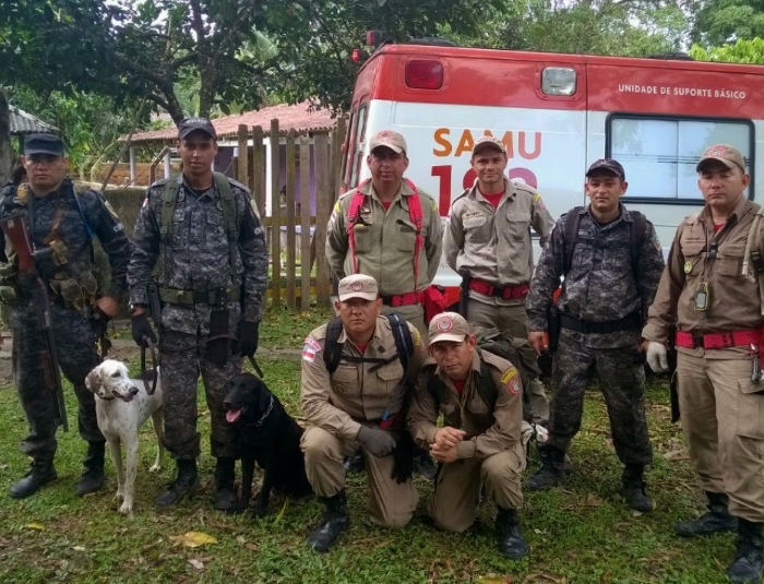 Equipe do canil da PM localiza idoso perdido na AM-010