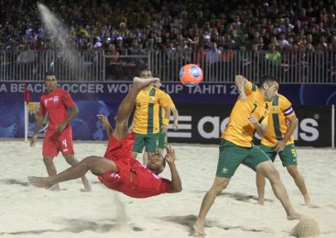 Brasil busca no Taiti o 14º título mundial de futebol de areia