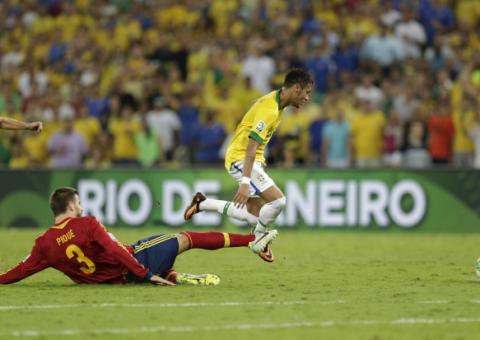 Brasil bate a Espanha e é campeão da Copa das Confederações