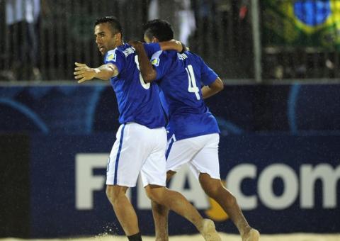 Brasil volta a vencer no Mundial de Futebol de Areia
