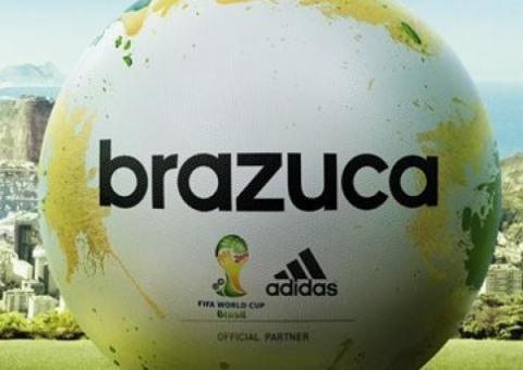 Brazuca, a bola da Copa do Mundo de 2014, é apresentada no Rio