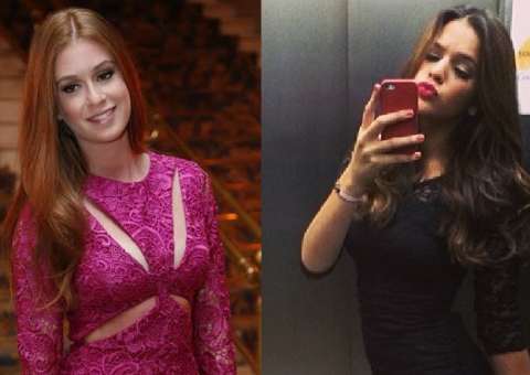 Bruna Marquezine e Marina Ruy Barbosa roubam a cena em festa com centenas de famosos