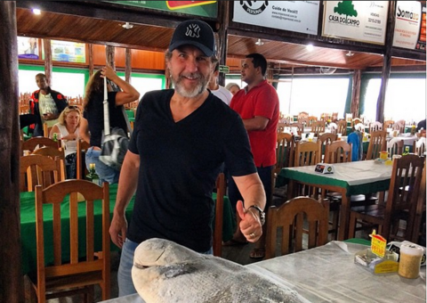 Antonio Calloni se despede de Manaus nas redes sociais