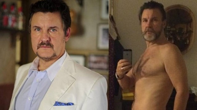 Aos 53 anos, Antonio Calloni exibe corpo sarado na web 
