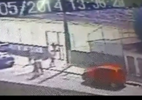 Câmeras de segurança registraram como foi o assassinato de Dentinho