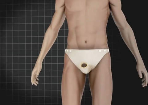 Preservativo em forma de fralda previne ao máximo DST