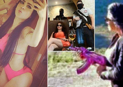 Chamada de Kim Kardashian do crime, 'chefona' do tráfico sensualiza no Instagram