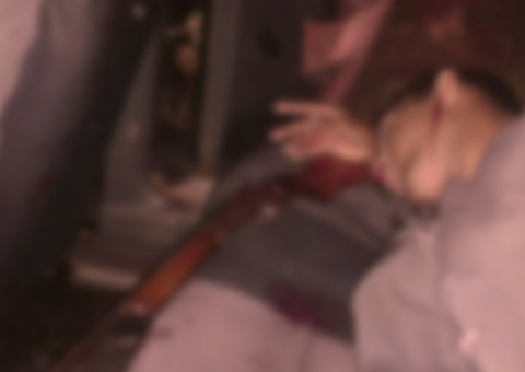 Bandidos tentam atirar em policiais e acabam com a cabeça estourada