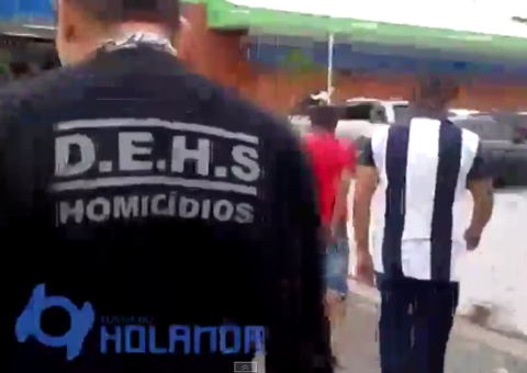 Bandido é preso ao furtar carro em delegacia