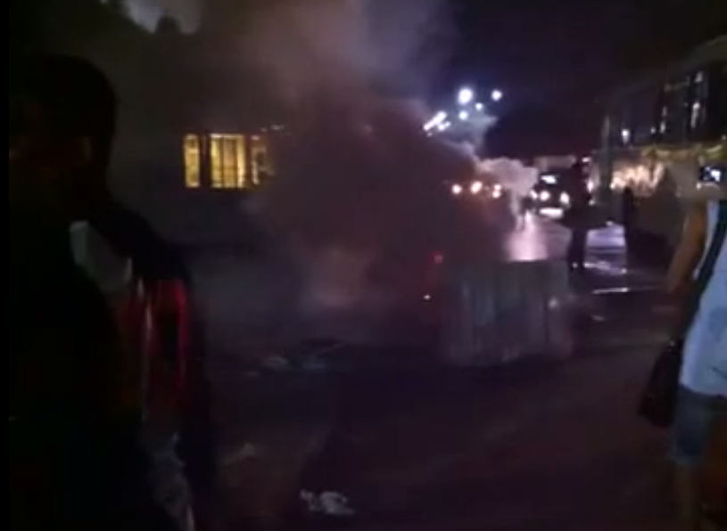 Camelôs fazem protesto na  Cidade Nova