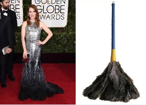 Look dos famosos no Globo de Ouro vira meme na internet  