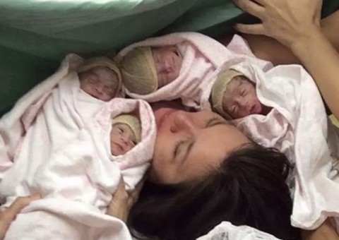 Mãe da à luz quadrigêmeos e morre após parto 