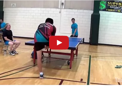 Como estragar uma amizade numa mesa de ping pong