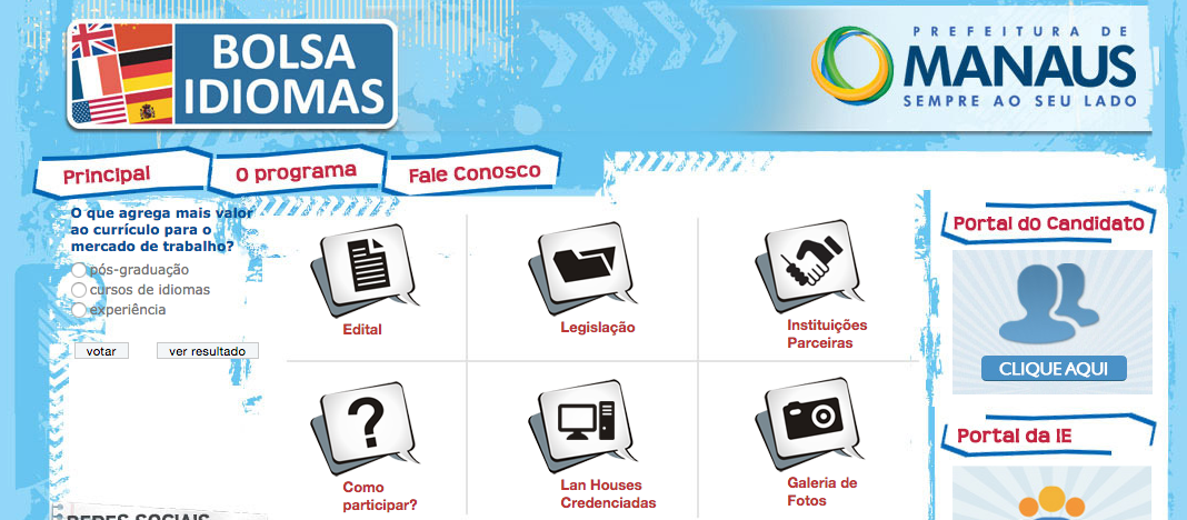 Prazo para remanejamento do Programa Bolsa Idiomas é prorrogado