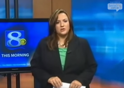 Ao vivo apresentadora dá resposta sensacional a um homem que a chamou de gorda