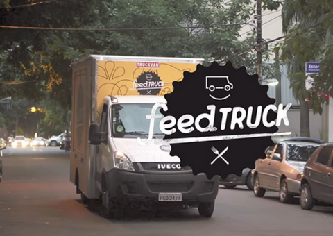 Nesse food truck, os alimentos que iriam para o lixo se transformam em refeições para moradores de rua