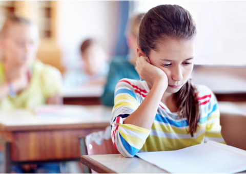 Ansiedade prejudica o rendimento escolar das crianças