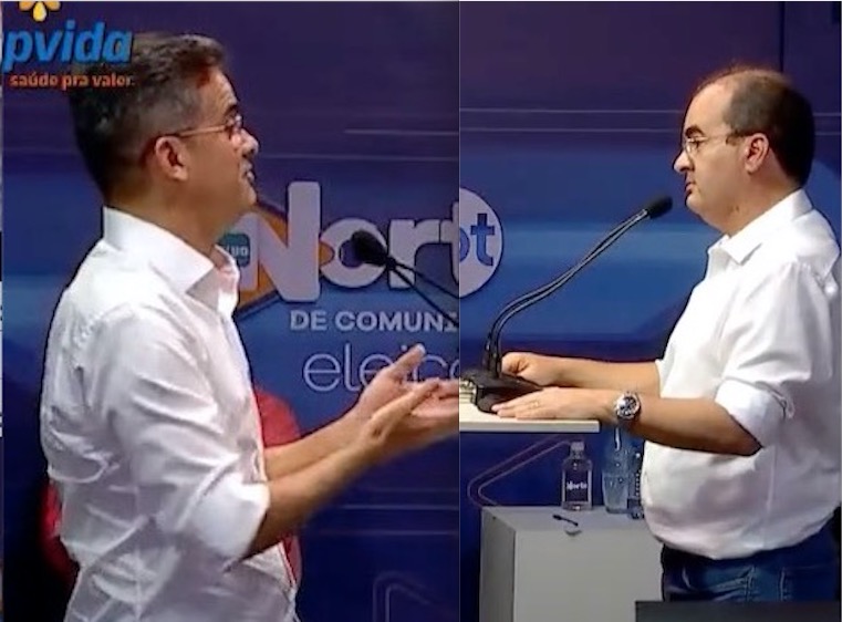 Nicolau e Almeida trocam acusações sobre corrupção na saúde do Amazonas