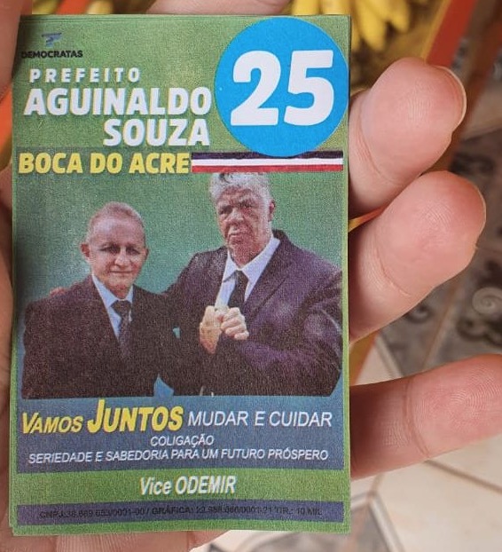 Candidato a vice-prefeito em Boca do Acre é preso por boca de urna