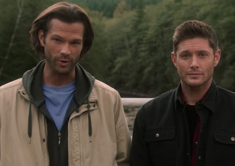 Em vídeo Jensen Ackles e Jared Padalecki se despedem de fãs de Sobrenatural