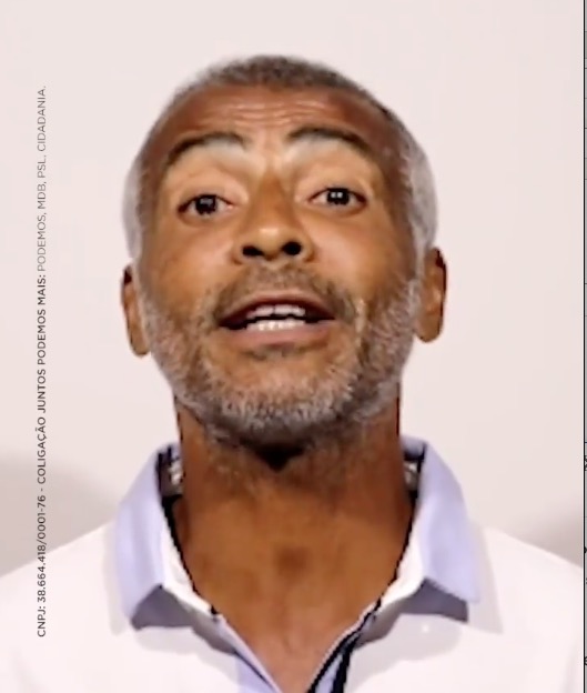 Romário declara apoio a Amazonino para prefeito de Manaus