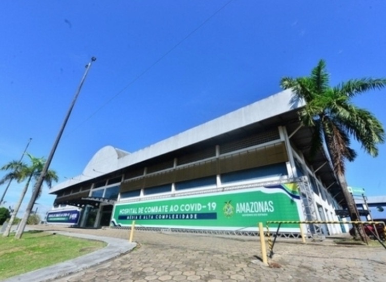 Hospital de campanha Nilton Lins não tem previsão de reabertura