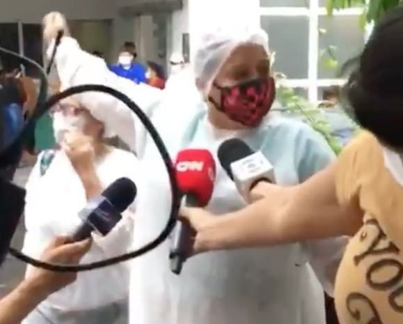 Enfermeira denuncia racionamento de oxigênio em hospital de Manaus