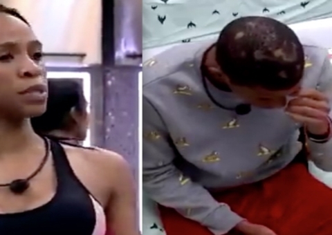 Karol Conká manda Lucas ficar quieto enquanto ela come e revolta web 