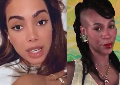 Anitta sobre comportamento de Karol Conká no BBB21: 'me dando agonia'
