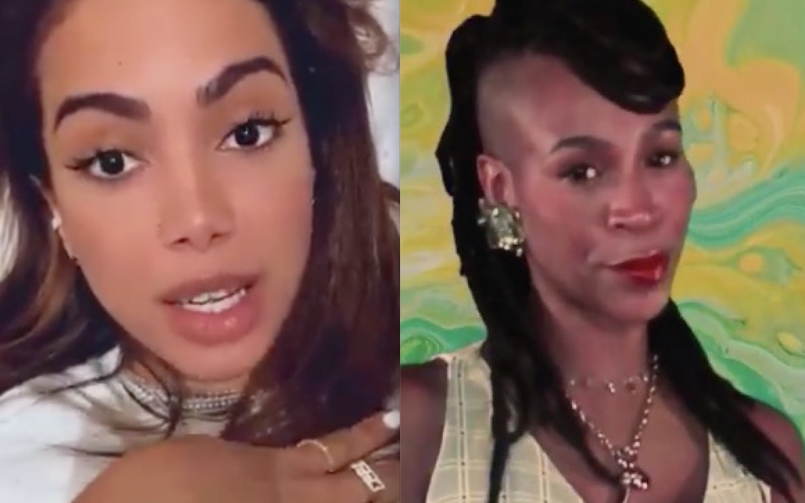Anitta sobre comportamento de Karol Conká no BBB21: 'me dando agonia'