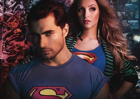 Carla Diaz e Carlo Porto são 'Super Homem' e 'Louis Lane'