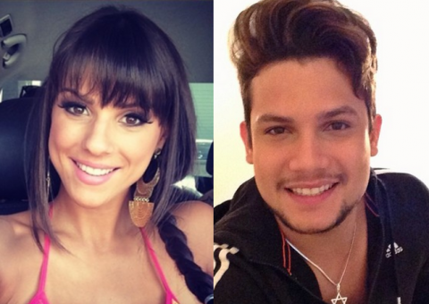 Panicat Carol Dias assume namoro com Israel Novaes