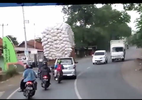 Quando a cabeça não pensa... Veja como isso termina: