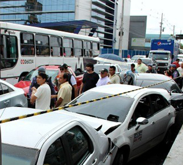 Drogas são encontradas em carro envolvido em acidente de trânsito