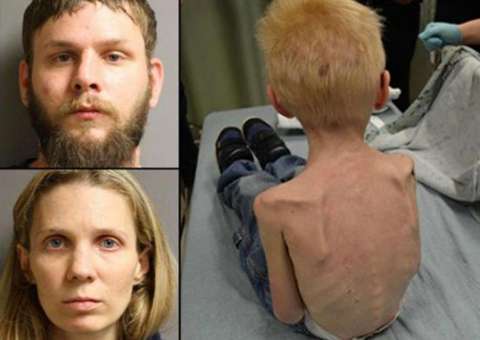 Casal é preso por manter criança de 5 anos desnutrida e trancada dentro de armário