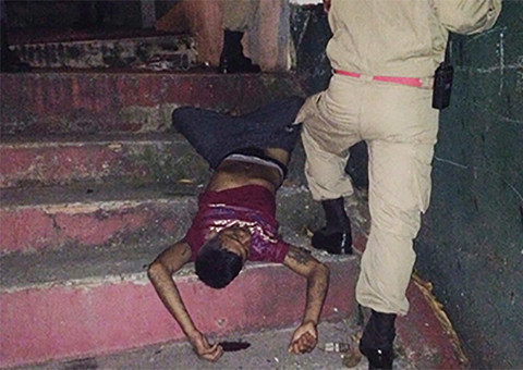 Briga entre casal encerra com ação de bombeiros e dois ficam feridos