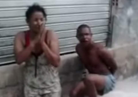 Casal executado à tiros e tudo é registrado pelo celular