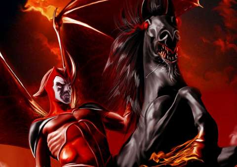 Ilustrador cria versão adulta dos personagens de "Caverna do Dragão" 