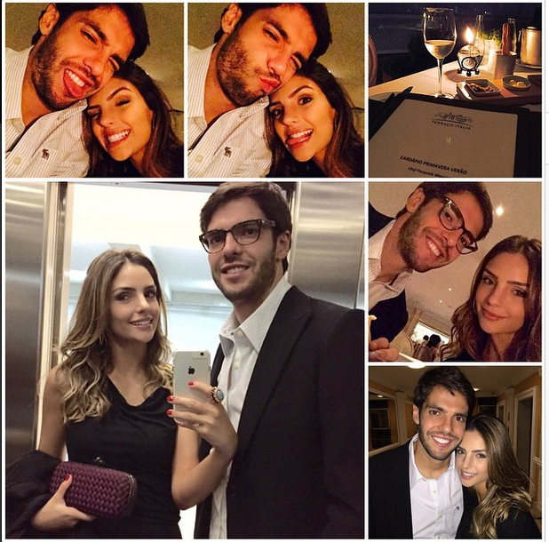 Carol Celico comemora aniversário de casamento com Kaká após reconciliação