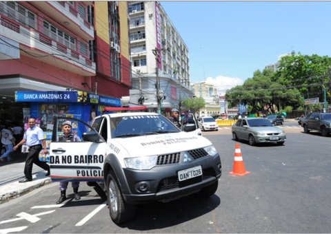 Segurança no Centro de Manaus ganha reforço