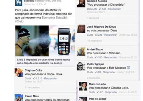 Repercussão da disputa CieloxCielo 