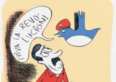 Chávez apareceu em forma de passarinho para abençoar campanha de Maduro